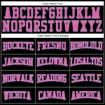 Custom Stitched Black Pink-Light Blue 3D Pattern Design Gradient Square Shape Sports Pullover Sweatshirt Hoodie - Image 3