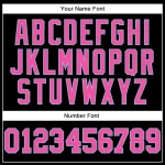 Custom Stitched Black Pink-Light Blue 3D Pattern Design Gradient Square Shape Sports Pullover Sweatshirt Hoodie - Image 4