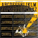 Custom Stitched Black Gold 3D Bowling Sports Pullover Sweatshirt Hoodie - Image 3