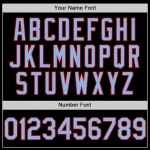 Custom Black Light Blue-Red Mesh Authentic Throwback Baseball Jersey - Image 5