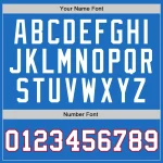 Custom Blue White-Red Authentic Throwback Basketball Jersey - Image 4