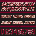 Custom Black Maroon-Cream Pinstripe Fade Fashion Authentic Basketball Shorts - Image 3