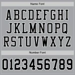 Custom Gray Black-White Mesh Authentic Football Jersey - Image 4