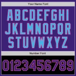 Custom Purple Sky Blue Pink-Black Bomber Varsity Letterman Two Tone Zipper Jacket - Image 5