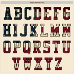 Custom Cream Vintage USA Flag-Black Bomber Varsity Letterman Zipper Jacket - Image 4