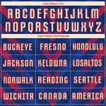 Custom Royal Cream-Red Sublimation Soccer Uniform Jersey - Image 4