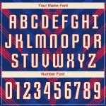 Custom Royal Cream-Red Sublimation Soccer Uniform Jersey - Image 5