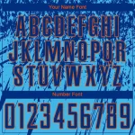 Custom Sky Blue Royal-Orange Sublimation Soccer Uniform Jersey - Image 5